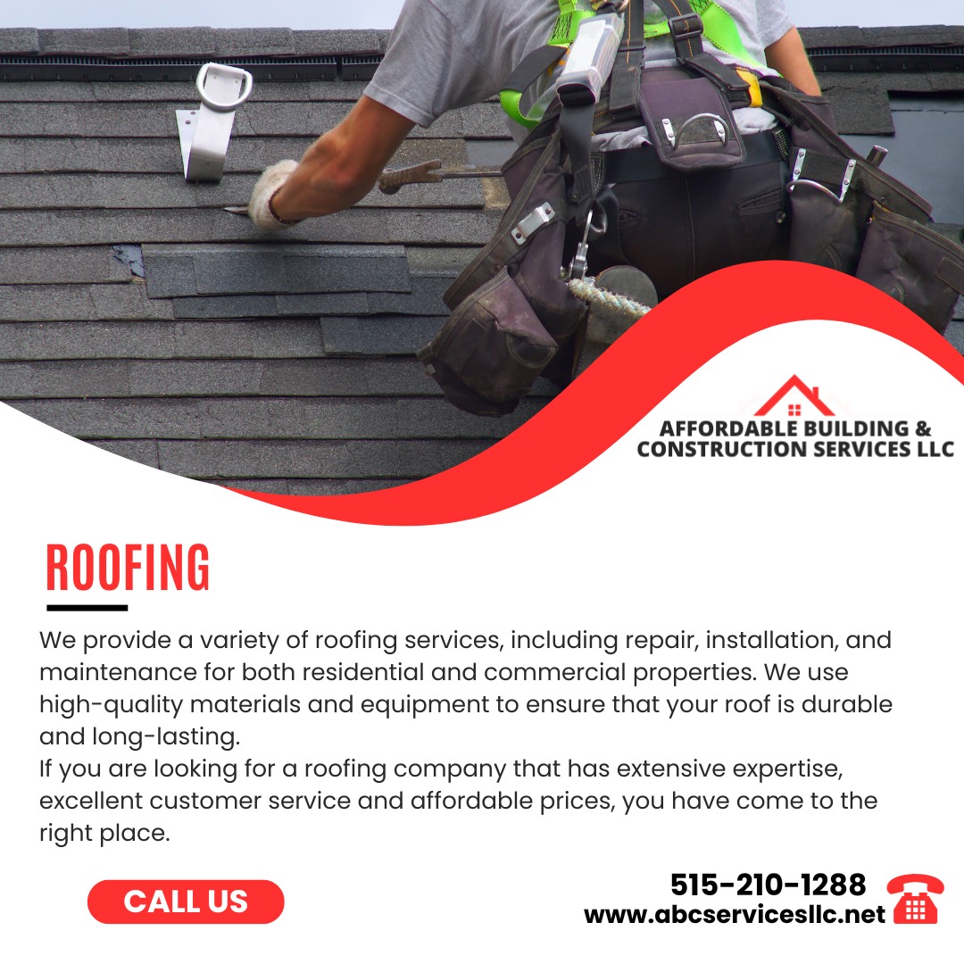 roofing des Moines